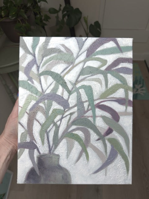 Full of Secrets | 11x14x1.5 Gallery Wrapped Acrylic on Canvas | Original Painting
