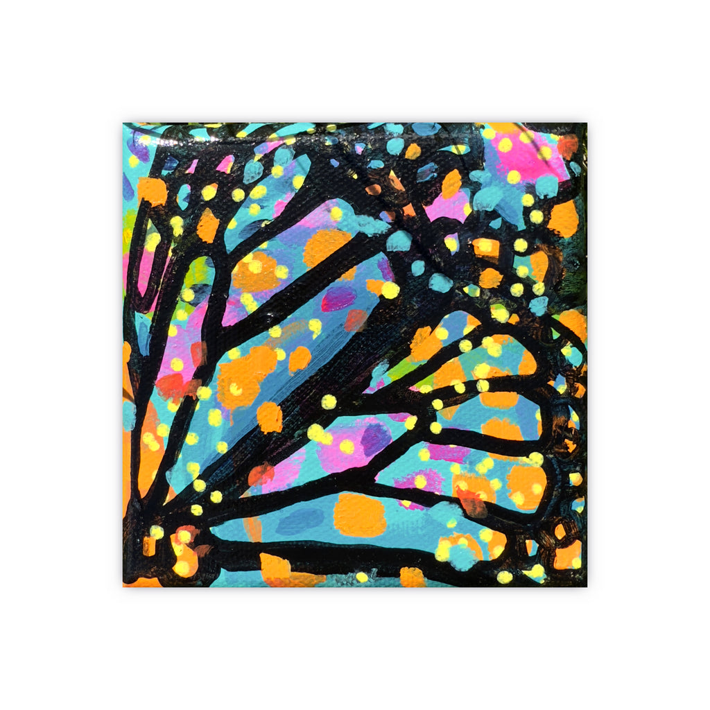 Still Becoming | 4x4” Gallery-Wrapped Canvas | Original Painting
